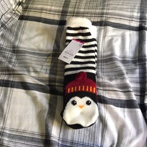 Cozy Penguin Socks